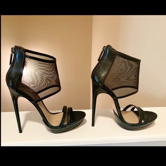 Bcbgmaxariza Ferned Mesh Ankle Bootie Sandal - Picture 5 of 7